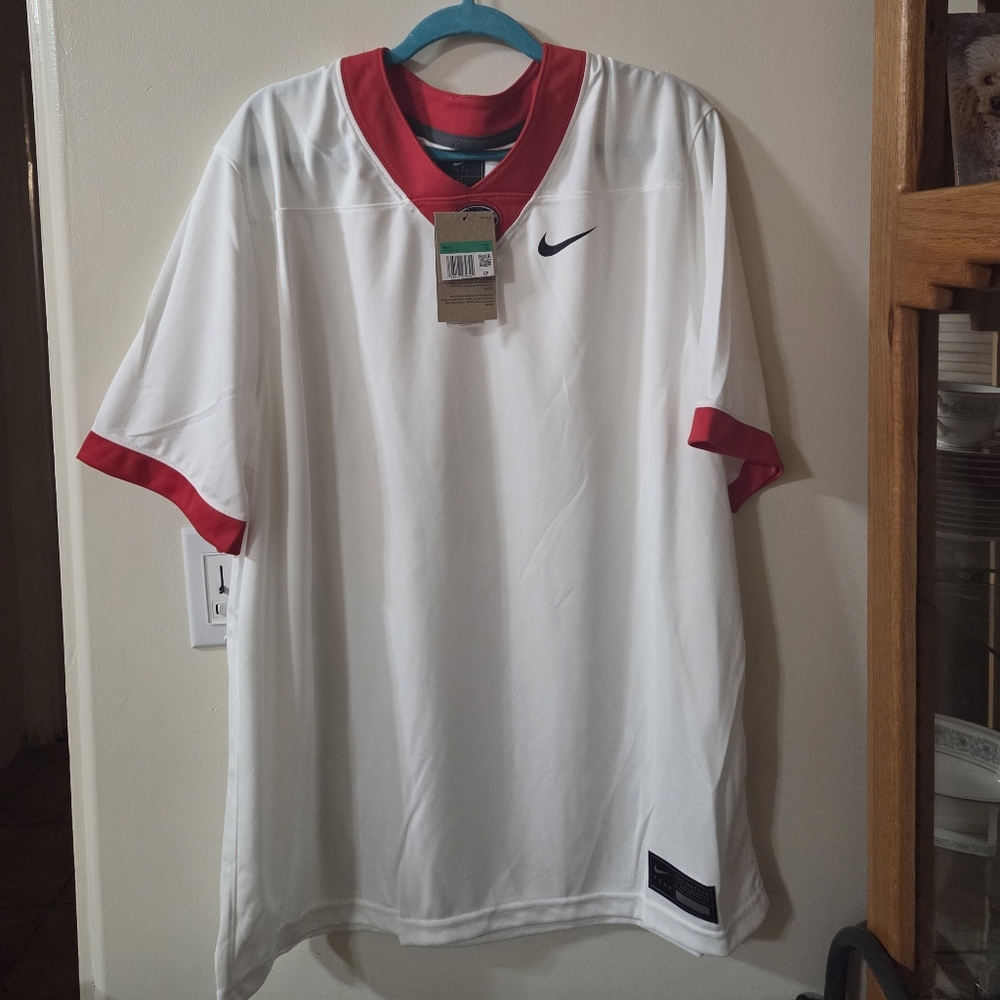 Nike Engineered Georgia Bulldogs Blank DriFit Jersey - Men's Size XL